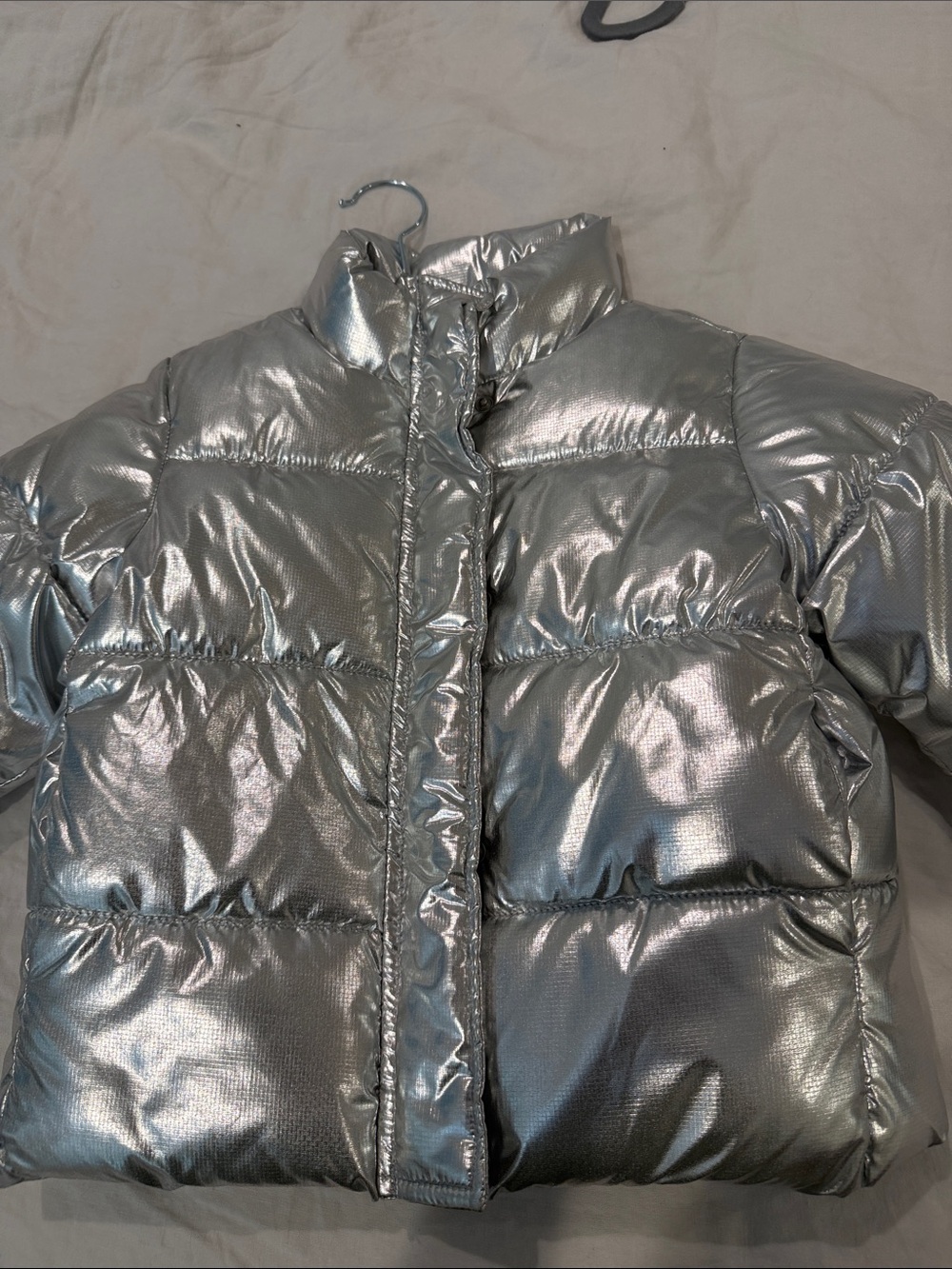 Like new Zara girls puffer jacket size 4-5